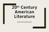 20th century american literature