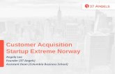 Customer acquisition - Startup Extreme Norway