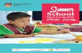 Summer school 2016 flyer BVIS Hanoi - Vietnamese