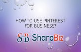 How to use pinterest for business?