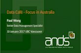 Data Cafe - Focus in Australia