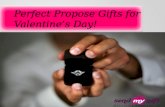 Perfect Propose Gifts for Valentine’s Day!
