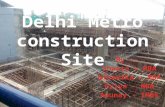 Survey of metro construction site