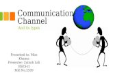 Communication Channel and its types (LCWU)