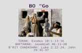 Bo: Greater Exodus and the End Times