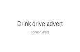 Drink drive advert mind map