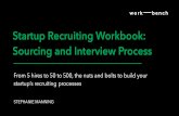 Startup Recruiting Workbook: Sourcing and Interview Process