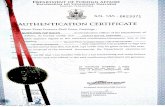 Nardo Vergara Certificates