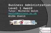 Business Administration Level 1 - Session 4