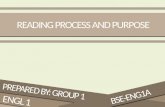 Reading Process and Purpose