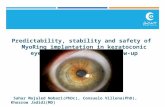 Stability and safety of MyoRing implantation in keratoconic eyes