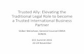 Trusted Ally: Elevating the Traditional Legal Role to become a Trusted International Business Partner