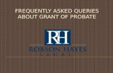 Read frequently Asked Questions about Grant of Probate | Probate WA Lawyers