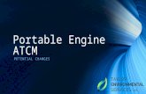 Environmental Update - Portable Engine ATCM