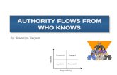 Authority flows from who knows