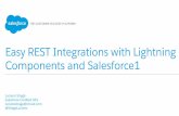 Easy REST Integrations with Lightning Components and Salesforce1