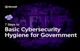 7 Steps to Better Cybersecurity Hygiene