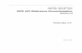 DPD API Reference Documentation