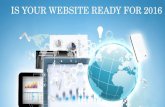 Is your website ready for 2016