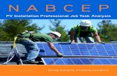 NABCEP PV Installation Professional Job Task Analysis