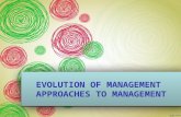 Evolutionof management