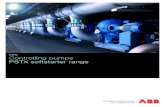 Controlling pumps PSTX softstarter range