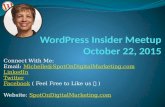 WordPress Insider Oct 2016