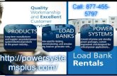 Quality Load Bank & Power Systems