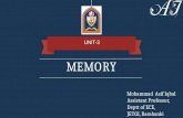 Memory basic concept hierarchy and cache memory 1