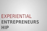 Experiential entrepreneurship education