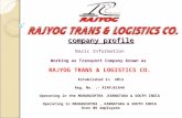 RAJYOG TRANS & LOGISTICS CO.