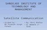 Satellite communication by abhishek mahajan