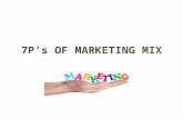 7 p’s of marketing mix