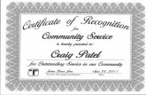 Tr Community service Multiple