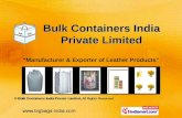 Jumbo Bags & Big Bags by Bulk Containers India Private Limited Pune