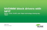 NVDIMM block drivers with NFIT