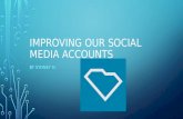 Improving our SOCIAL MEDIA accounts SCETV PP