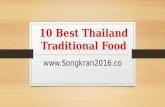 10 Best Thailand Traditional Food