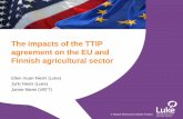 The impacts of the ttip agreement  eu commission seminar ellen huan-niemi