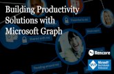 Building productivity solutions with Microsoft Graph