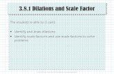 3.8.1 Dilations and Scale Factor