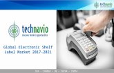 Global Electronic Shelf Label Market 2017 to 2021