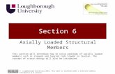 Structures and Materials- Section 6 Axially Loaded Structural Members