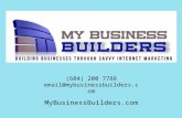 My Business Builders Video Marketing PowerPoint