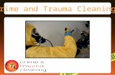 Crime and Trauma Cleaning - PowerPoint