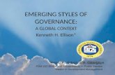 Emerging Styles of Governance