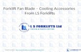 Forklifts Fan Blades - Cooling Part From LS Forklifts