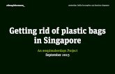 Getting rid of plastic bags in Singapore