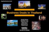 Negotiate business deals thailande