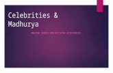 Celebrities and Madhurya - Amazing Sarees and Matching Accessories